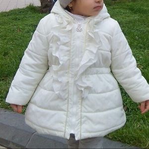 Blumarine baby puffer jacket